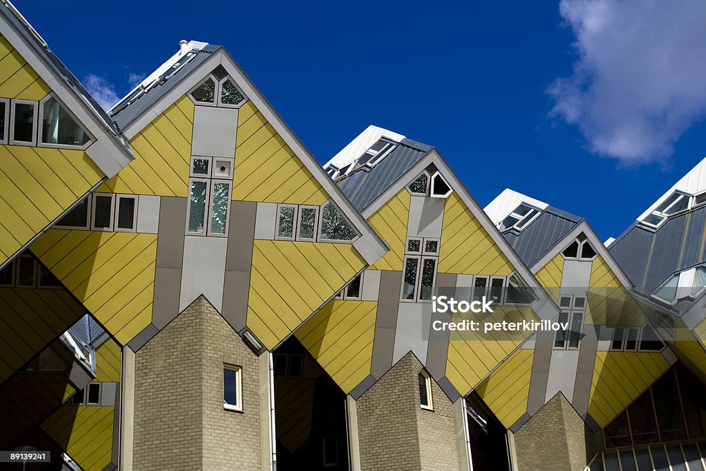 Maisons cubes de Rotterdam - Photo de Cube libre de droits