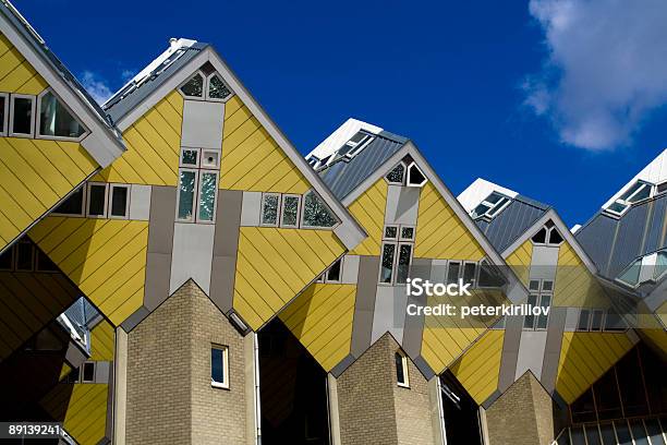 Foto de Casas Cúbicos Em Roterdã e mais fotos de stock de Casa - Casa, Cubo, Rotterdam