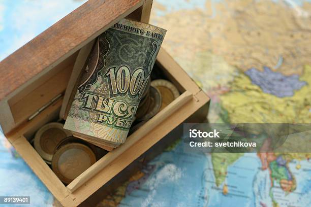 Map Treasure Stock Photo - Download Image Now - Business, Business Travel, Coin