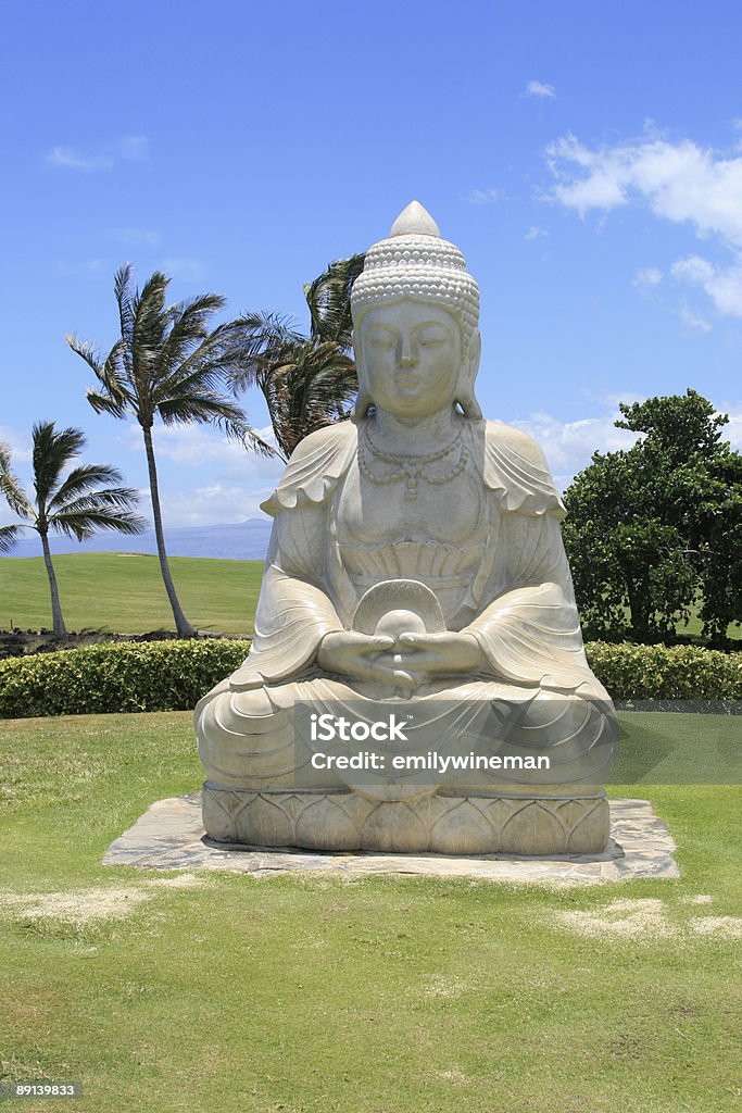 Statua del Buddha - Foto stock royalty-free di Ambientazione tranquilla