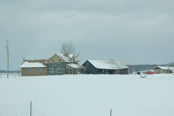 istock Winter in the country 89140937