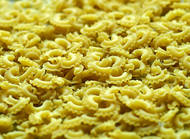 Elbows pasta stock photo