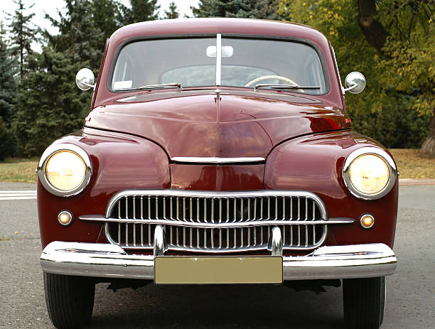 istock Warszawa - beautiful old polish car 89141335