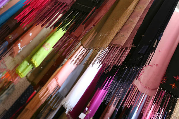 istock The Arabian market.Scarfs. 89141401