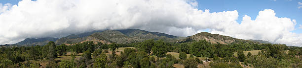 Los Padres National Forest Panoramic stock photo