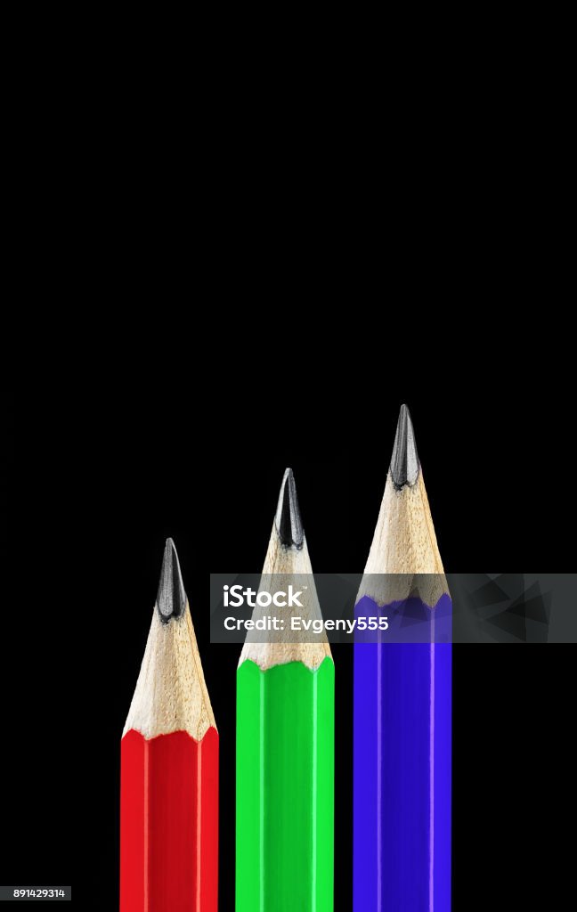 Pencil point Art Product Stock Photo