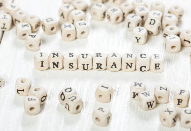 istock Insurance word written on wood block. 891430134