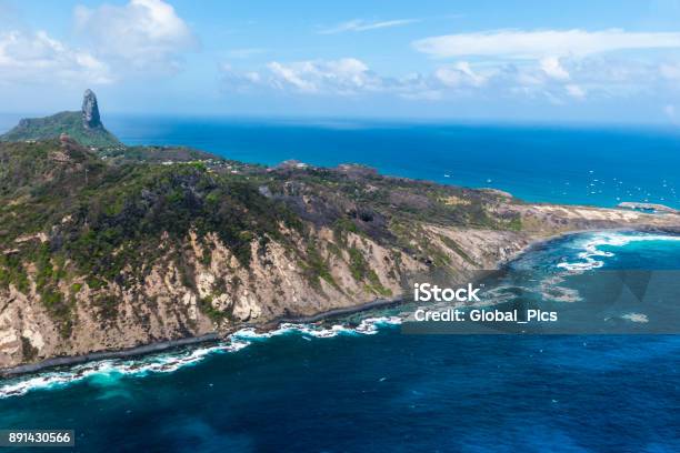 Fernando De Noronha Brazil Stock Photo - Download Image Now - 2017, Aerial View, Aircraft Point of View