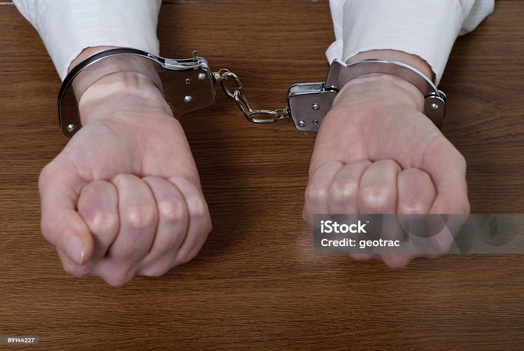 Arrested  Adult Stock Photo