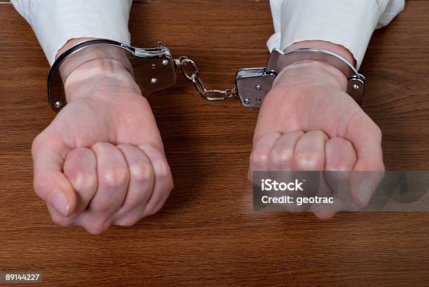Arrested Stock Photo - Download Image Now - Adult, Arrest, Business