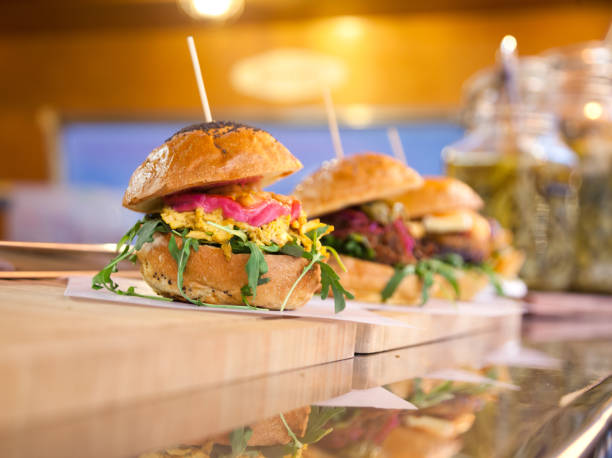 Food Truck Burger stock photo