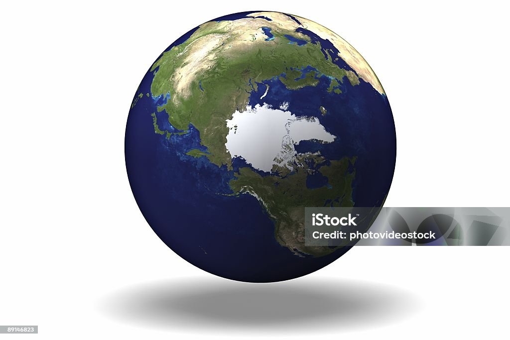 pole nord - Photo de Globe terrestre libre de droits
