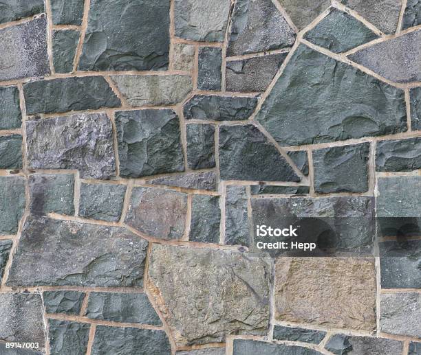 Textura Sem Costura De Parede De Pedra - Fotografias de stock e mais imagens de Acaso - Acaso, Cinzento, Fotografia - Imagem