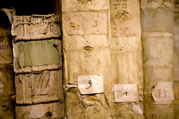 istock Piles of history 89147177