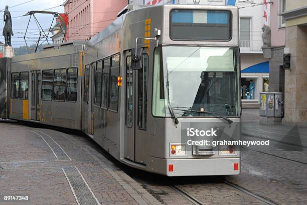 Friburgo Tram - Fotografie stock e altre immagini di Cantone di Friburgo - Cantone di Friburgo, Tranvia, Friburgo in Brisgovia