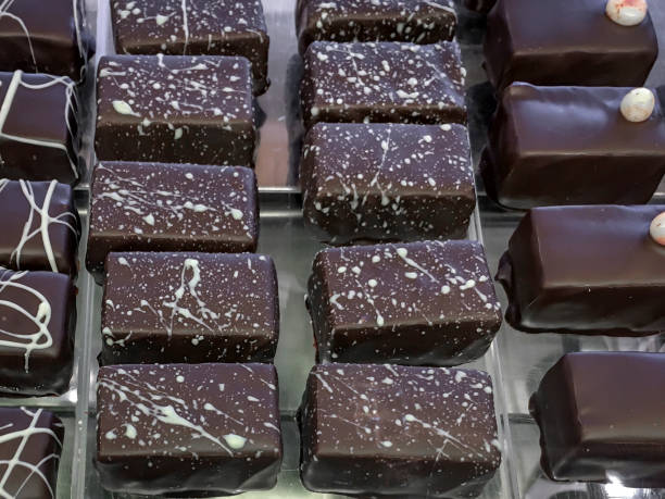 istock Luxury chocolate truffles for gift 891477974