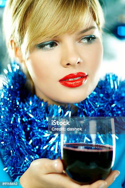 Piękny Niebieski Narodzenia - zdjęcia stockowe i więcej obrazów Alkohol - napój - Alkohol - napój, Biały, Boże Narodzenie
