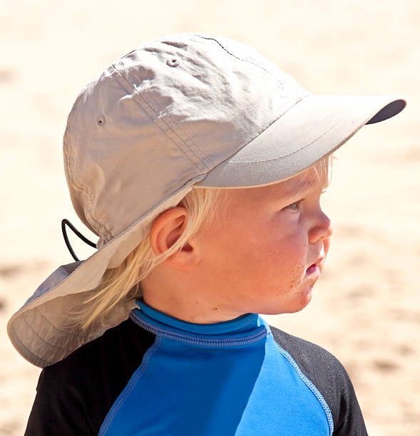 istock Cute little baby boy looking intensely 89149212