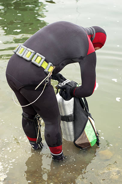 istock scuba diver in wet suit 89149499