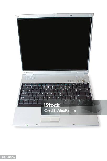 Laptop - zdjęcia stockowe i więcej obrazów Biały - Biały, Biznes, Dane