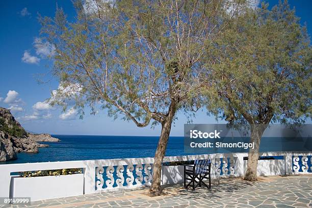 Olive Trees Above Kira Panagia Karpathos Greece Stock Photo - Download Image Now - Armchair, Chair, Clear Sky