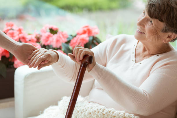 istock Smiling old woman 891500690