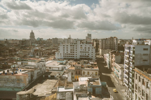 istock Havana cityscape with Capitol during sunset 891502042