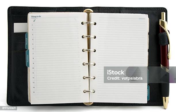 Calendario De Actividades Para Hacer En La Página Foto de stock y más banco de imágenes de Bolígrafo de punta esférica - Bolígrafo de punta esférica, Calendario, Color - Tipo de imagen