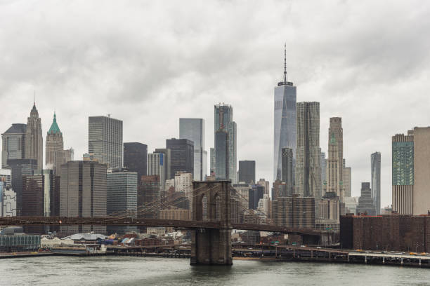 istock New York City skyline with Brooklyn Bridge 891510870