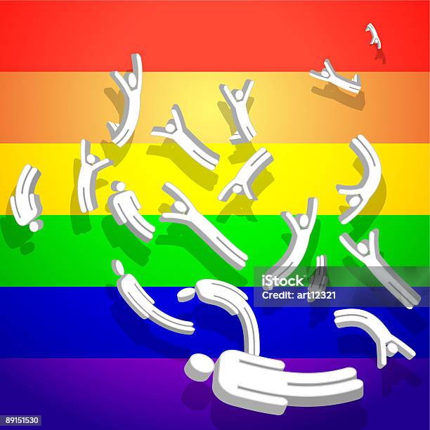 Gay Гордость Фоне — стоковая векторная графика и другие изображения на тему Лесбиянка - Лесбиянка, Активный пенсионер, Весёлый