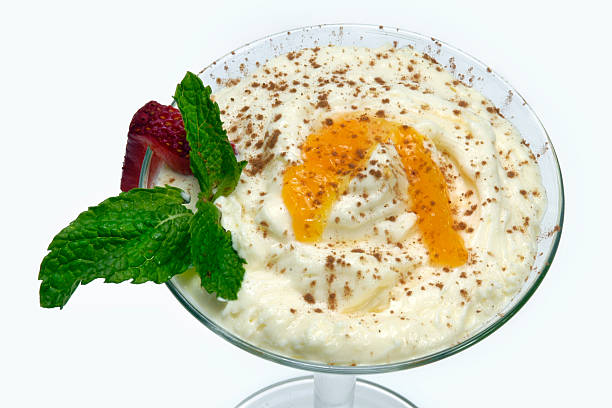 White chocolate mousse