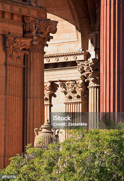 Palace Of Fine Arts Ein Wahrzeichen Von San Francisco Stockfoto und mehr Bilder von Architektonische Säule