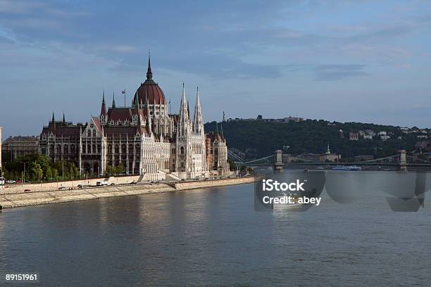 Parlamento De Budapest Foto de stock y más banco de imágenes de Agua - Agua, Aire libre, Anticuado
