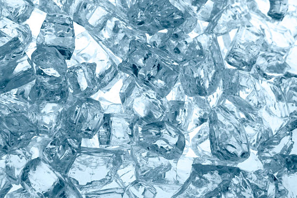 istock Background of Back Lit Chunks of Ice Cubes 89152372