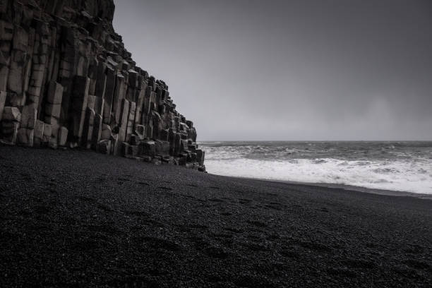 istock Landscape around black sand beach in Vik, Iceland 891526618