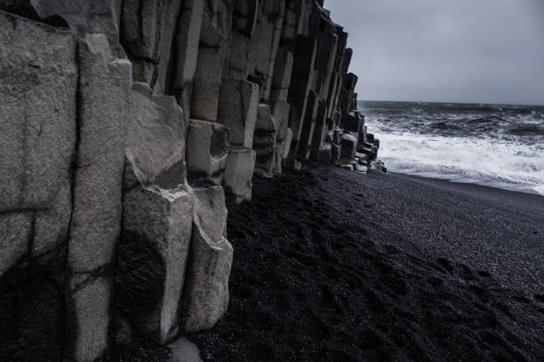 istock Landscape around black sand beach in Vik, Iceland 891527090