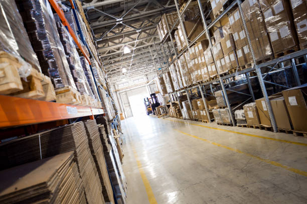 istock Interior of a modern warehouse 891530510