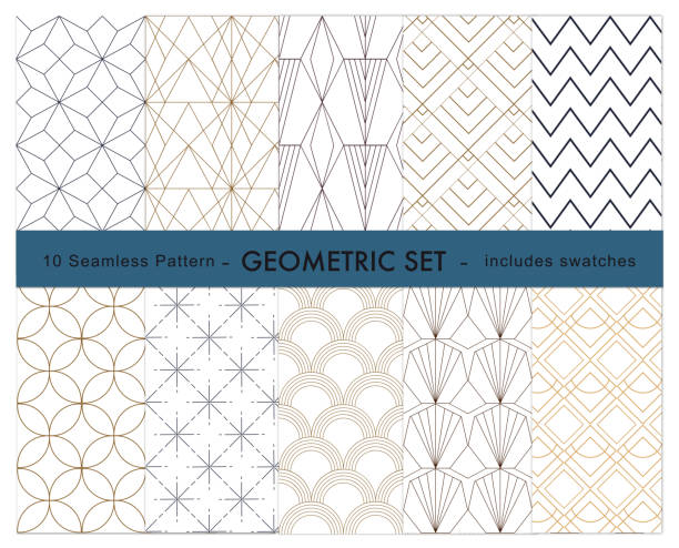 10 の幾何学模様 - wallpaper sample illustrations点のイラスト素材／クリップアート素材／マンガ素材／アイコン素材