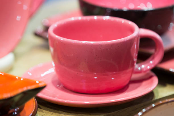istock Cups of pottery 891531660