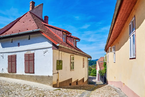 istock Street in Sighisoara 891531668
