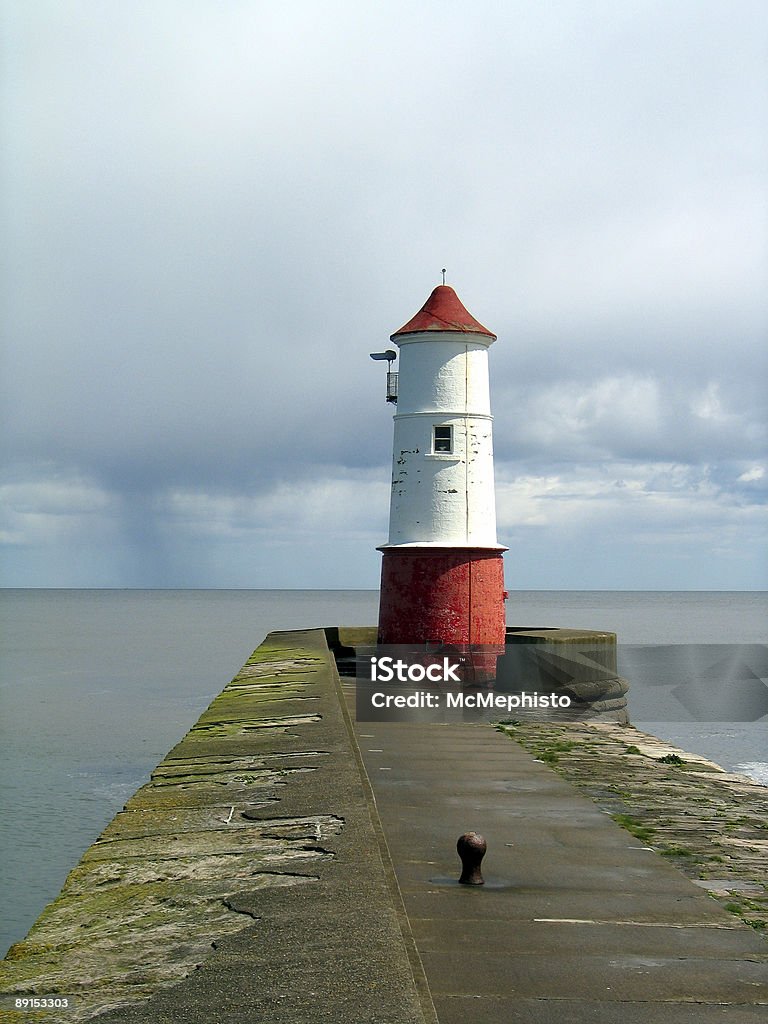 Faro en Berwick upon Tweed - Foto de stock de Agua libre de derechos