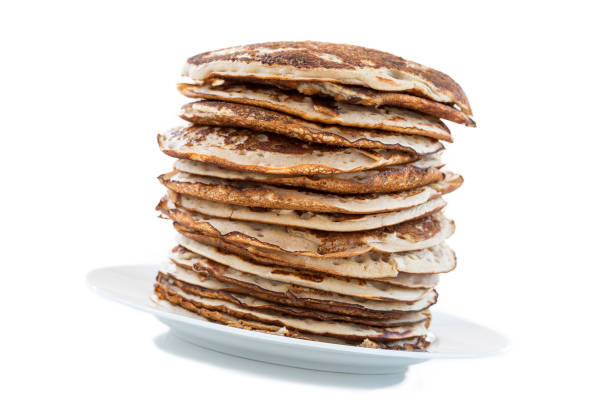 istock Bio healthy ingredients,Glutten-free pancakes on interior background 891536460