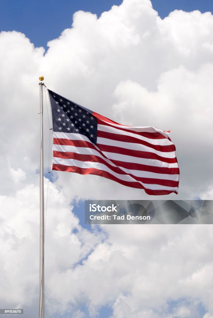 Drapeau-nuages - Photo de Blanc libre de droits