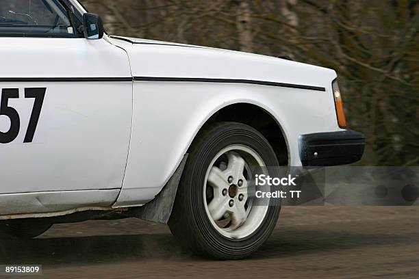 Filatoio - Fotografie stock e altre immagini di Automobile da corsa - Automobile da corsa, Bianco, Macchina da rally