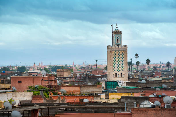 istock Minaret of Ben Salah Mosque, Marrakech, Morocco 891540260