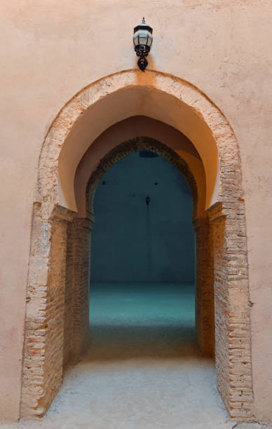 istock Door at Royal Stables, Meknes, Morocco 891541484