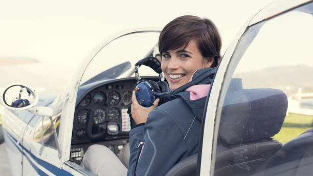 istock Pilot in the aircraft cockpit 891544036