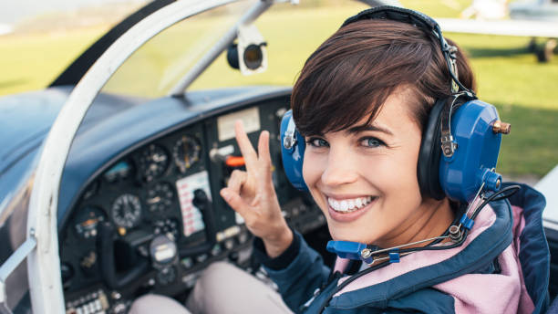 istock Pilot in the aircraft cockpit 891544430