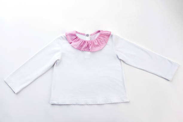 istock Cute white and pink blouse 891544838