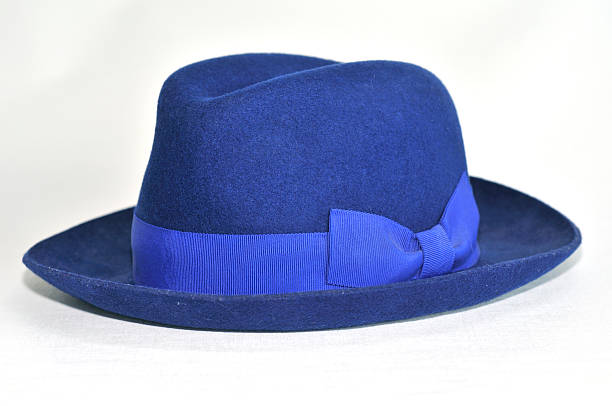 Blue Hat stock photo